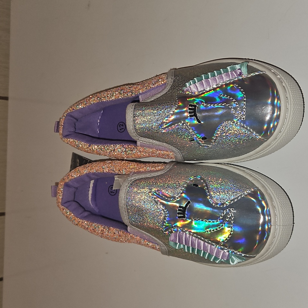 Brand New Unicorn Glitter Kids Sneakers